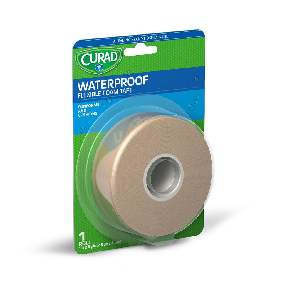 Curad Elastic Foam Adhesive Tape