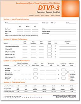 DTVP-3: Examiner Record Book (25)