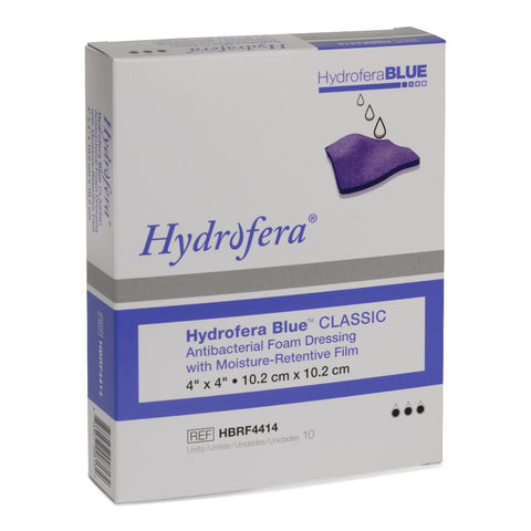 Hydrofera Blue Classic Foam Dressings by Hydrofera HTPRF4414BX