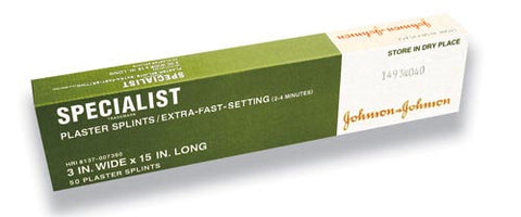 Specialist Plaster Splints X-Fast Setting 3