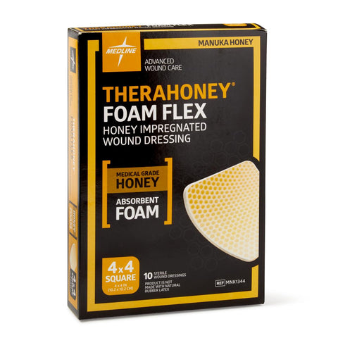 TheraHoney Foam Flex Honey-Impregnated Wound Dressings