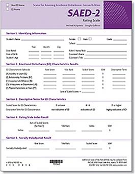 SAED-2 Rating Scale (25)