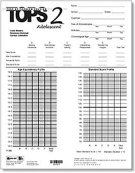 TOPS-2:A Test Forms (20)